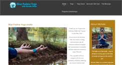Desktop Screenshot of bluepadma.com